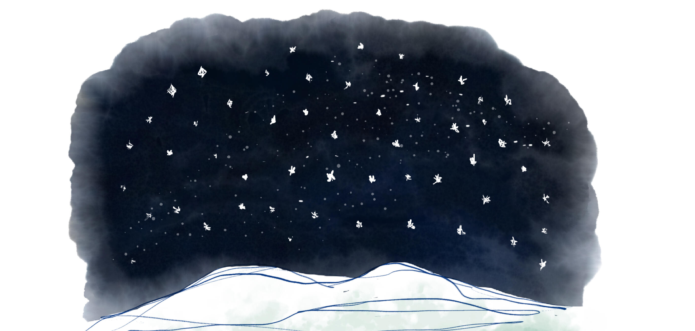 Starry sky, part 1 of 3